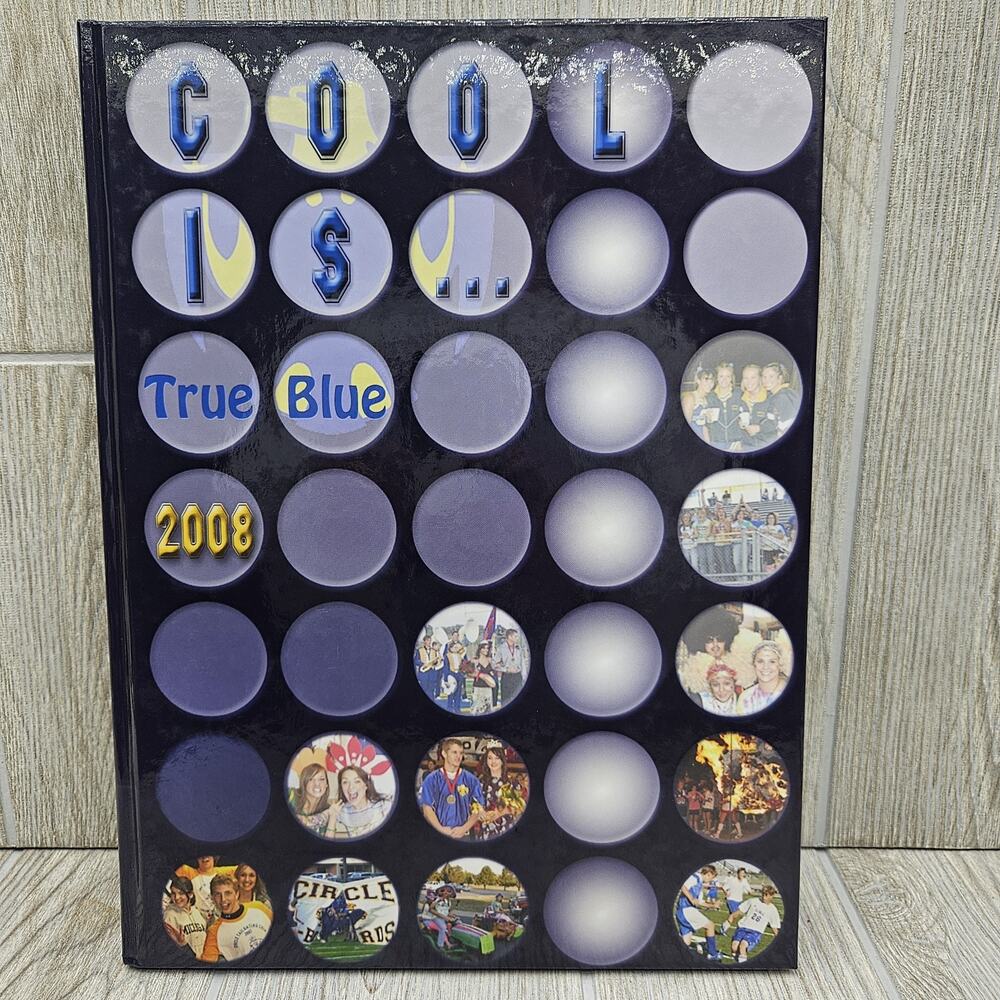 2008 True Blue Circle‎ High School Yearbook Towanda Kansas KS